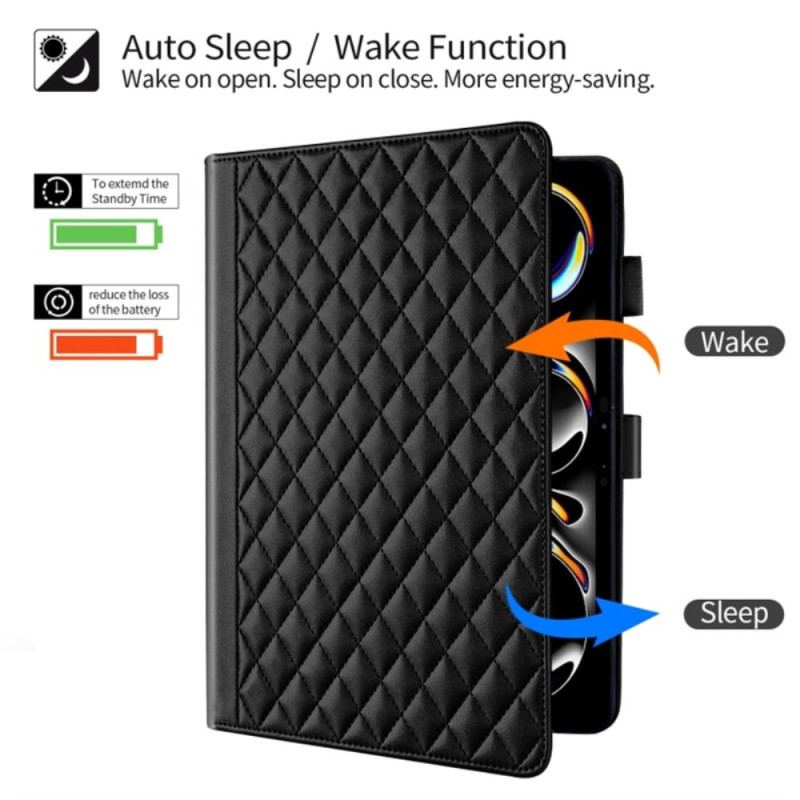 Étui iPad Pro 13 (2025) / 13 (2024) Matelassé