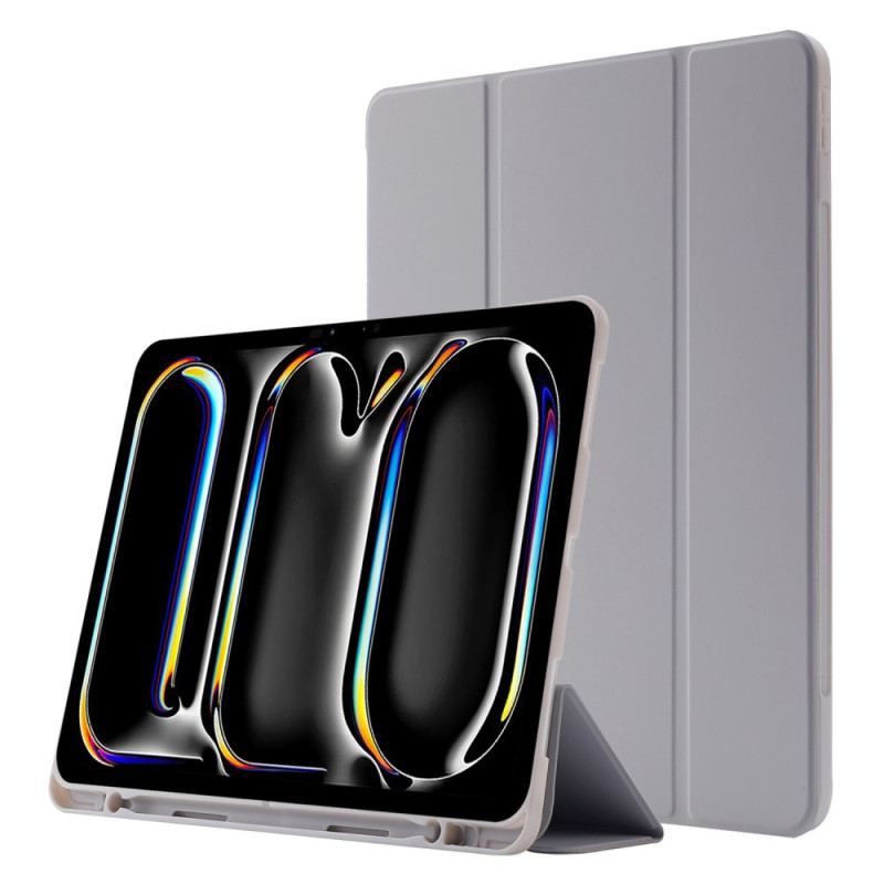 Étui iPad Pro 13 (2025) / 13 (2024) Support Tri-Pliant et Porte-Crayon