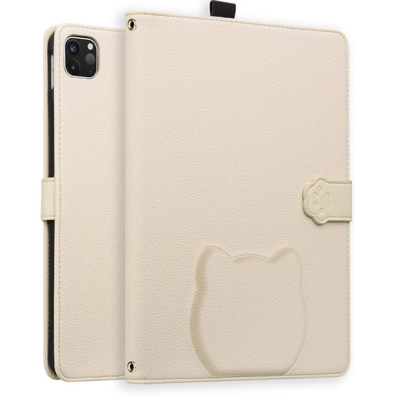 Housse iPad Pro 13 (2025) / 13 (2024) Tête de Chat