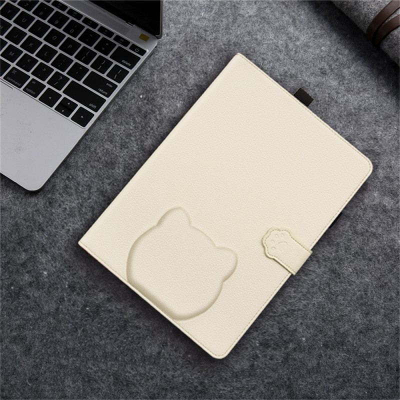 Housse iPad Pro 13 (2025) / 13 (2024) Tête de Chat