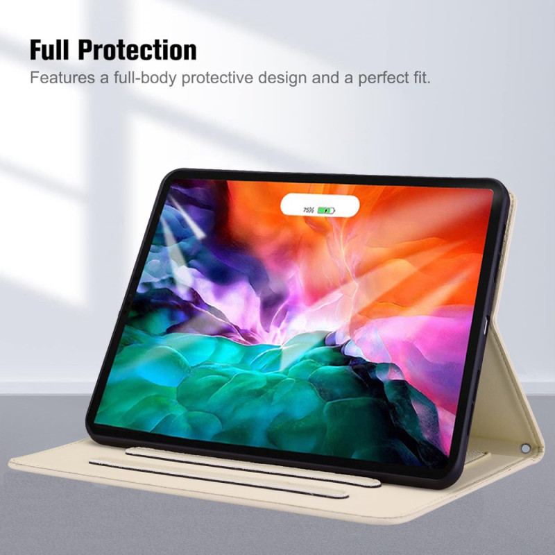 Housse iPad Pro 13 (2025) / 13 (2024) Tête de Chat