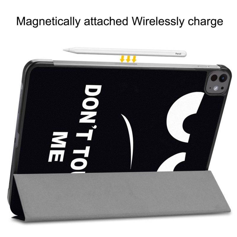 Smart Case iPad Pro 13 (2025) / 13 (2024) Don't Touch Me