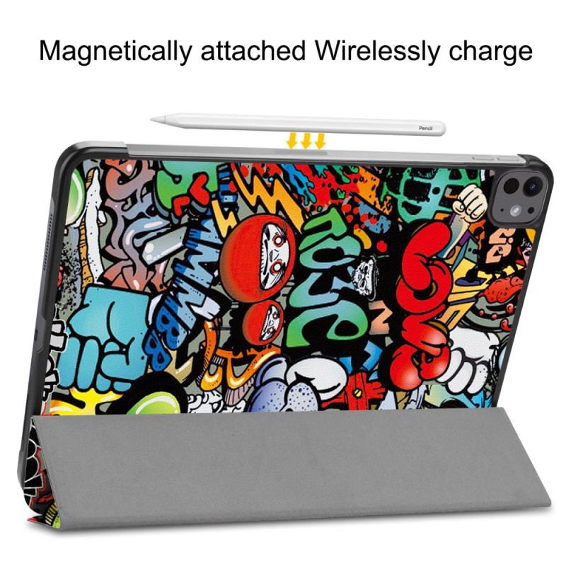 Smart Case iPad Pro 13 (2025) / 13 (2024) Graffiti