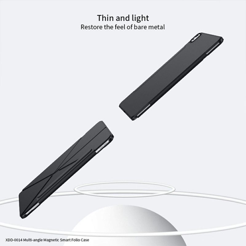 Smart Case iPad Pro 13 (2025) / 13 (2024) Support Multi-Angles XUNDD