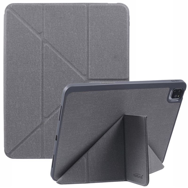 Smart Case iPad Pro 13 (2025) / 13 (2024) Support Origami et Porte-Crayon MUTURAL