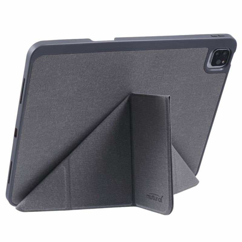 Smart Case iPad Pro 13 (2025) / 13 (2024) Support Origami et Porte-Crayon MUTURAL