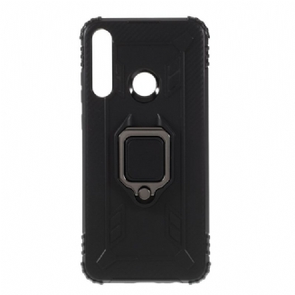 Coque Huawei Y6p Anneau-Support Résistante