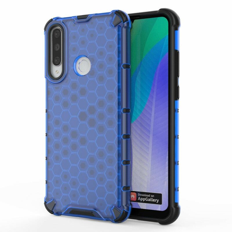 Coque Huawei Y6p Style Nid d'Abeille