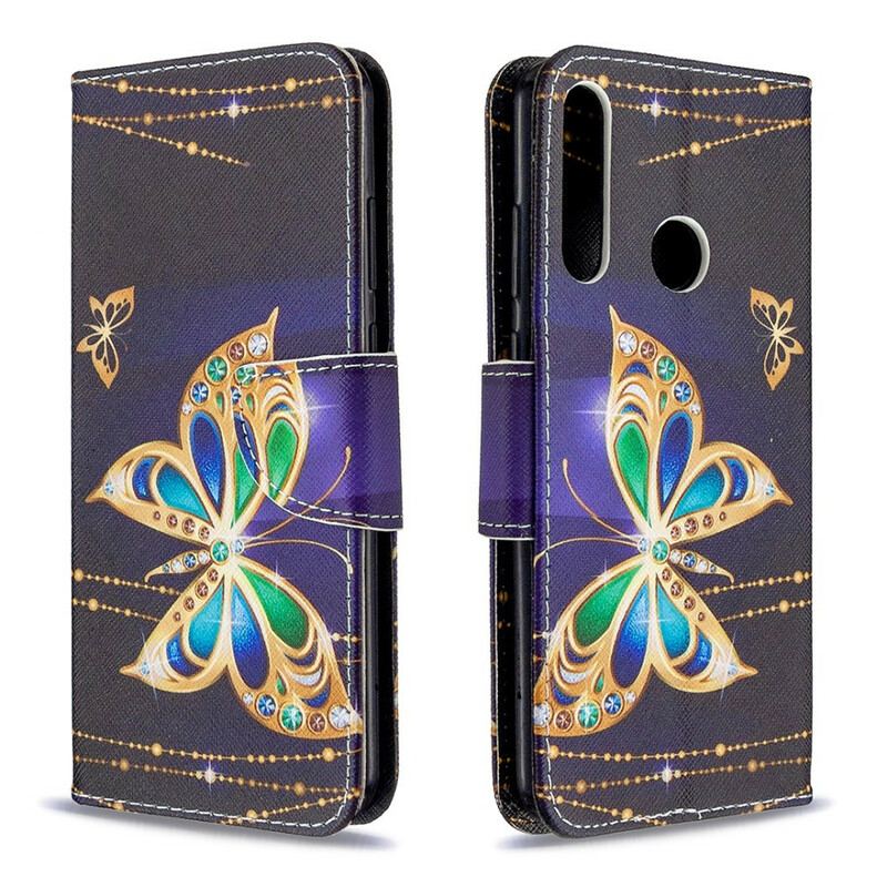 Housse Huawei Y6p Papillon Magique