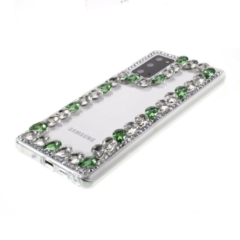 Coque Samsung Galaxy Note 20 Contour Strass