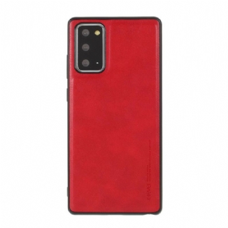 Coque Samsung Galaxy Note 20 X- Level Effet Cuir Vintage