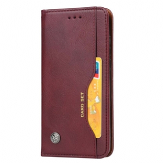 Flip Cover Huawei P Smart Z / Honor 9X Simili Cuir Porte-Cartes