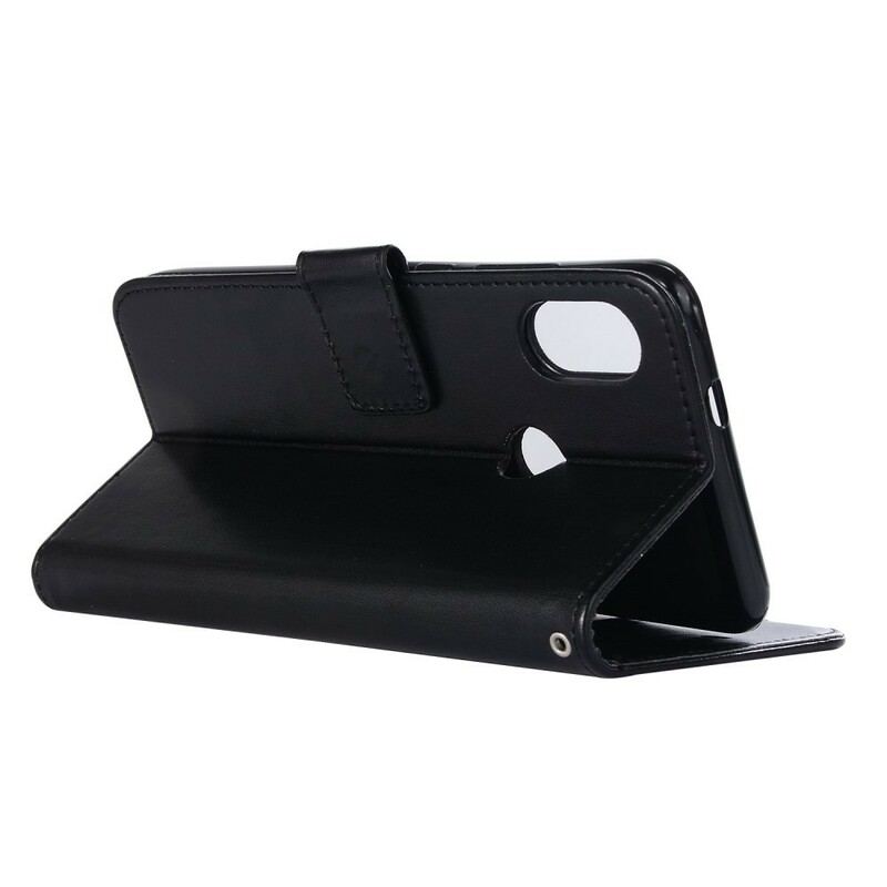 Housse Huawei P Smart Z / Honor 9X effet cuir Attrape Rêves Hibou