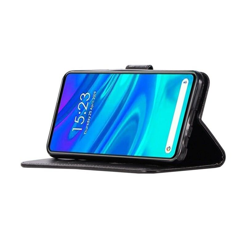 Housse Huawei P Smart Z / Honor 9X effet cuir Attrape Rêves Hibou