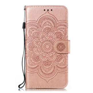 Housse Huawei P Smart Z / Honor 9X Mandala Entier à Lanière