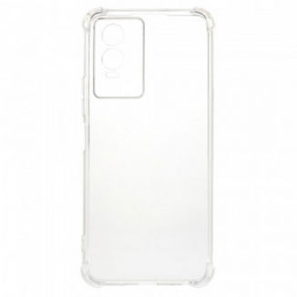 Coque Vivo Y76 5G Transparente Coins Renforcés