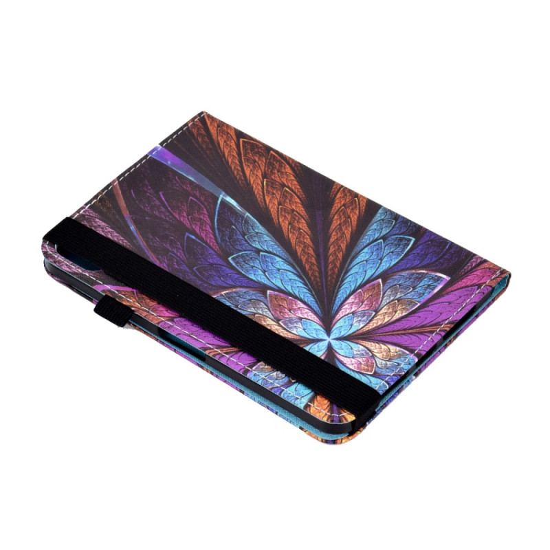 Housse iPad 10.9" (2022) Fleur Abstraite