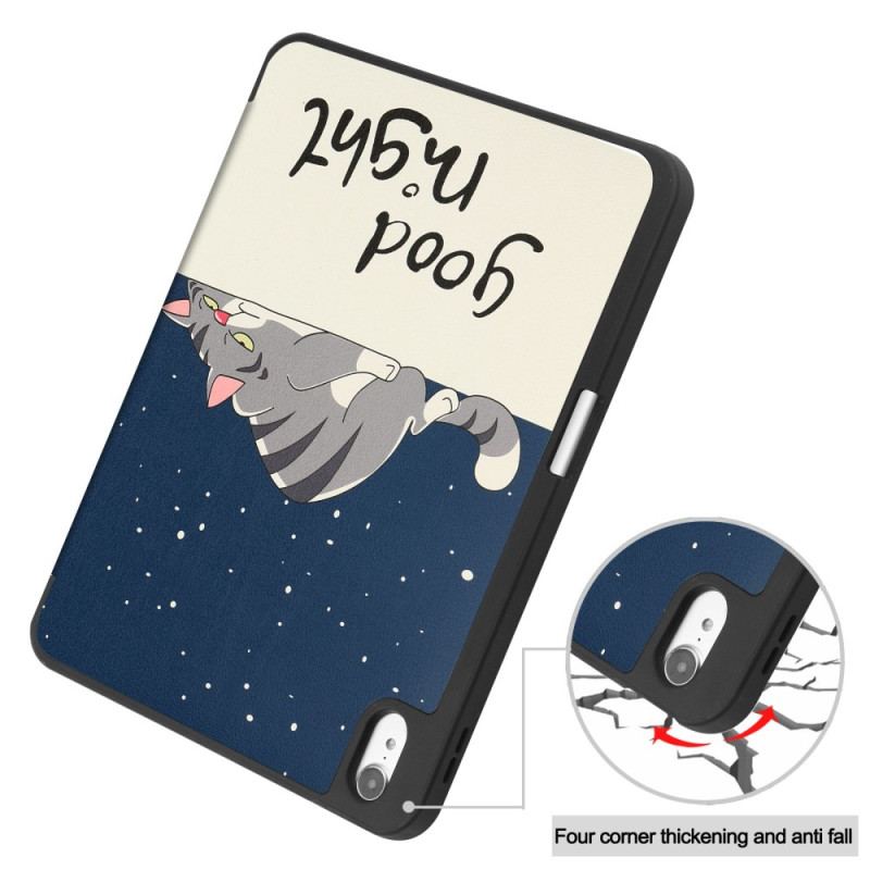 Smart Case iPad 10.9'' (2022) Porte-Stylet Good Night