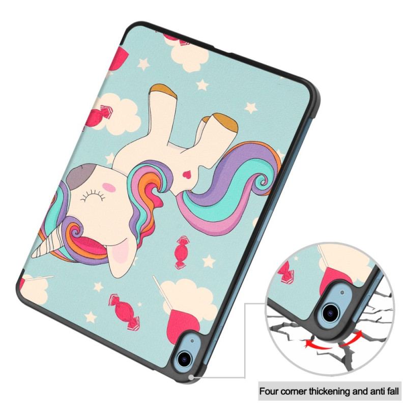 Smart Case iPad 10.9'' (2022) Renforcée Licorne
