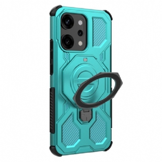 Coque Magnétique pour Oppo Reno 14 Pro 5G Magnétique Ultra Résistante avec Anneau-Support
