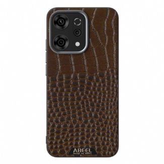Coque Oppo Reno 14 Pro 5G Compatible MagSafe Texture Crocodile