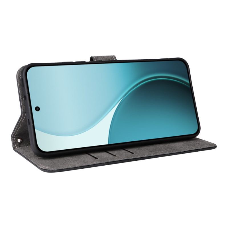 Housse Oppo Reno 14 Pro 5G Blocage RFID à Lanière