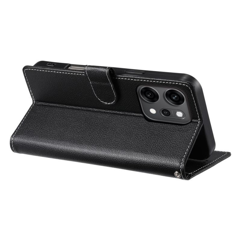 Housse Oppo Reno 14 Pro 5G Effet Cuir Uni