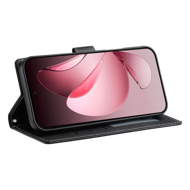 Housse Oppo Reno 14 Pro 5G Effet Cuir Uni