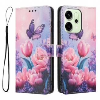 Housse Oppo Reno 14 Pro 5G Florale