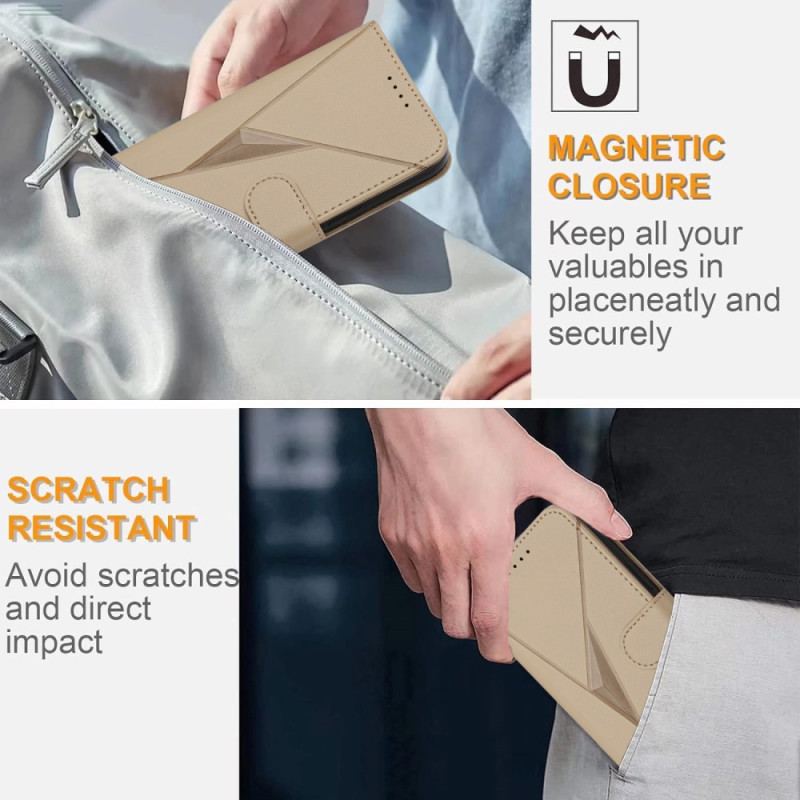 Housse Oppo Reno 14 Pro 5G Motif Triangulaire