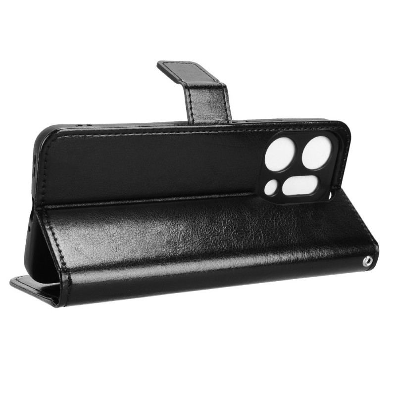 Housse Oppo Reno 14 Pro 5G Simili Cuir Flashy