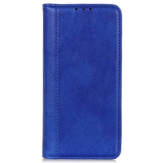 Flip Cover Google Pixel 8A Cuir Fendu Texture Litchi