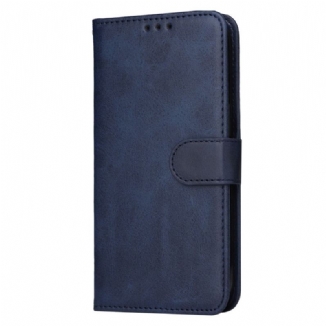 Housse Google Pixel 8A Effet Cuir Uni à Lanière