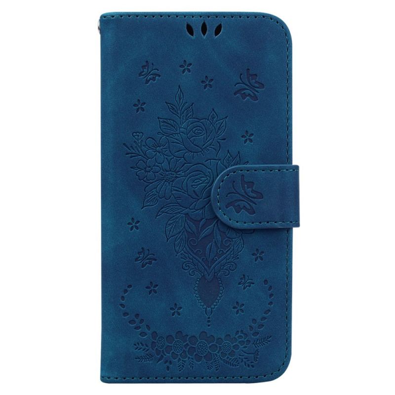 HousseGoogle Pixel 8A Roses à Lanière