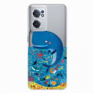 Coque OnePlus Nord CE 2 5G Baleine Bleue