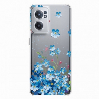 Coque OnePlus Nord CE 2 5G Fleurs Bleues