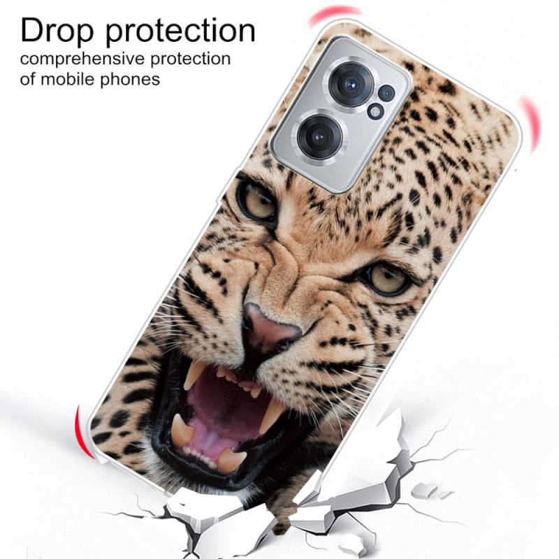 Coque OnePlus Nord CE 2 5G Léopard Agressif