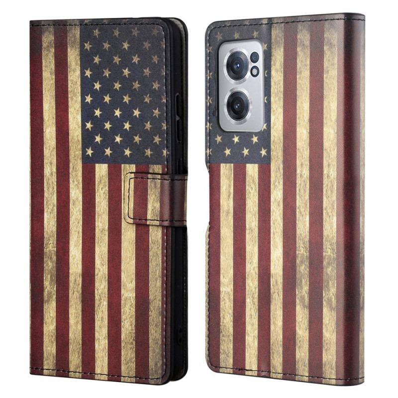 Housse OnePlus Nord CE 2 5G Drapeau Américain