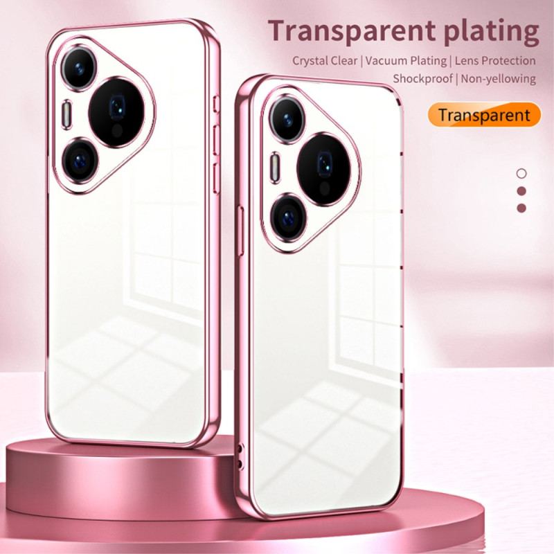 Coque Huawei Pura 70 Pro Rébords Style Métal
