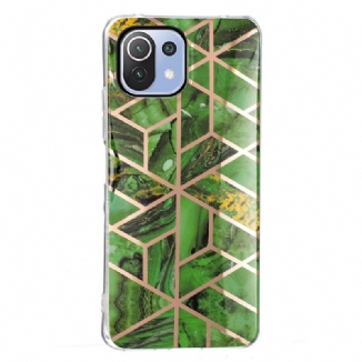 Coque Xiaomi 11 Lite 5G NE/Mi 11 Lite 4G/5G Marbre Géométrie