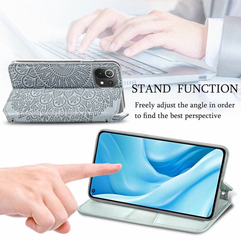 Flip Cover Xiaomi 11 Lite 5G NE/Mi 11 Lite 4G/5G Mandala