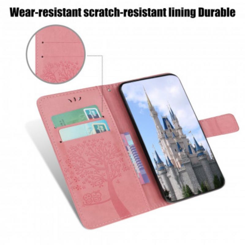 Housse Xiaomi 11 Lite 5G NE/Mi 11 Lite 4G/5G Arbre et Hiboux