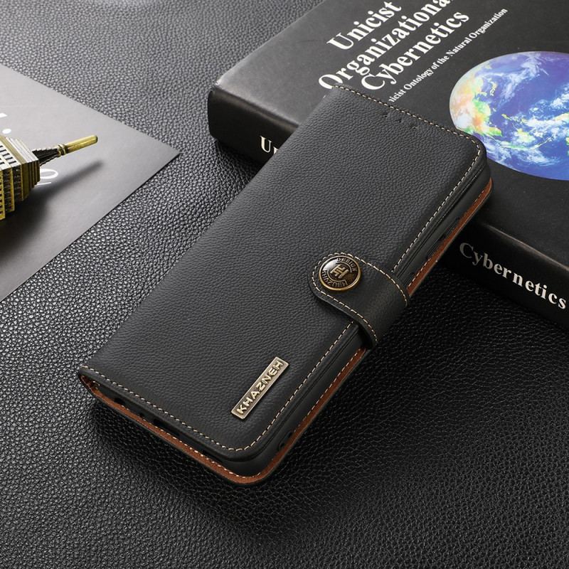 Housse Xiaomi 11 Lite 5G NE/Mi 11 Lite 4G/5G Cuir Véritable KHAZNEH RFID