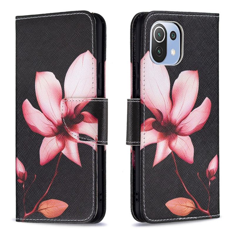 Housse Xiaomi 11 Lite 5G NE/Mi 11 Lite 4G/5G Fleur Rose