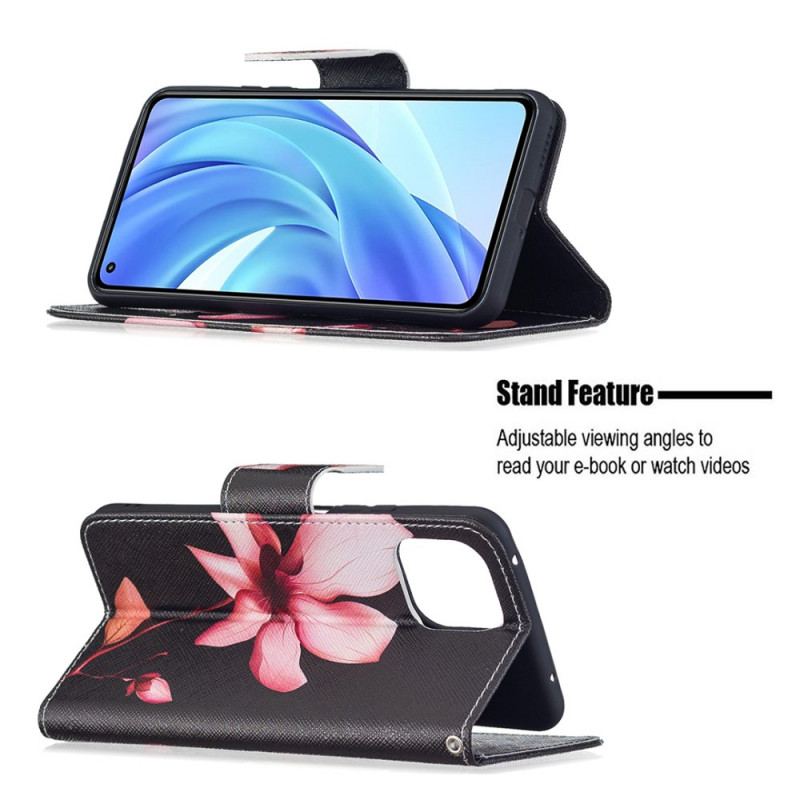 Housse Xiaomi 11 Lite 5G NE/Mi 11 Lite 4G/5G Fleur Rose