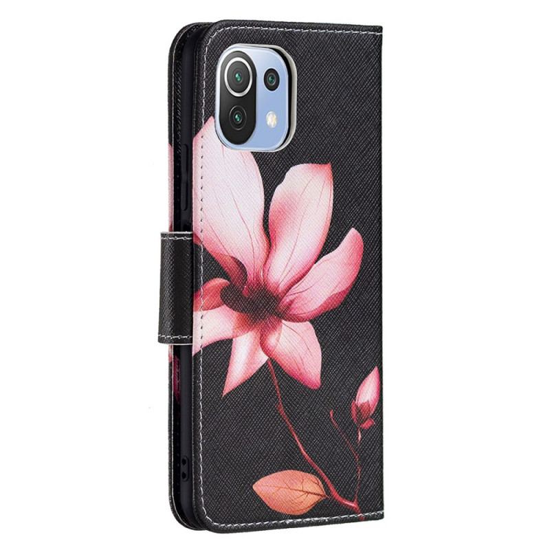 Housse Xiaomi 11 Lite 5G NE/Mi 11 Lite 4G/5G Fleur Rose