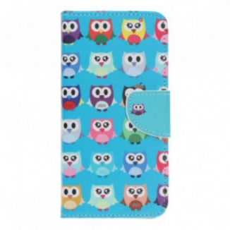 Housse Xiaomi 11 Lite 5G NE/Mi 11 Lite 4G/5G Multiples Hiboux