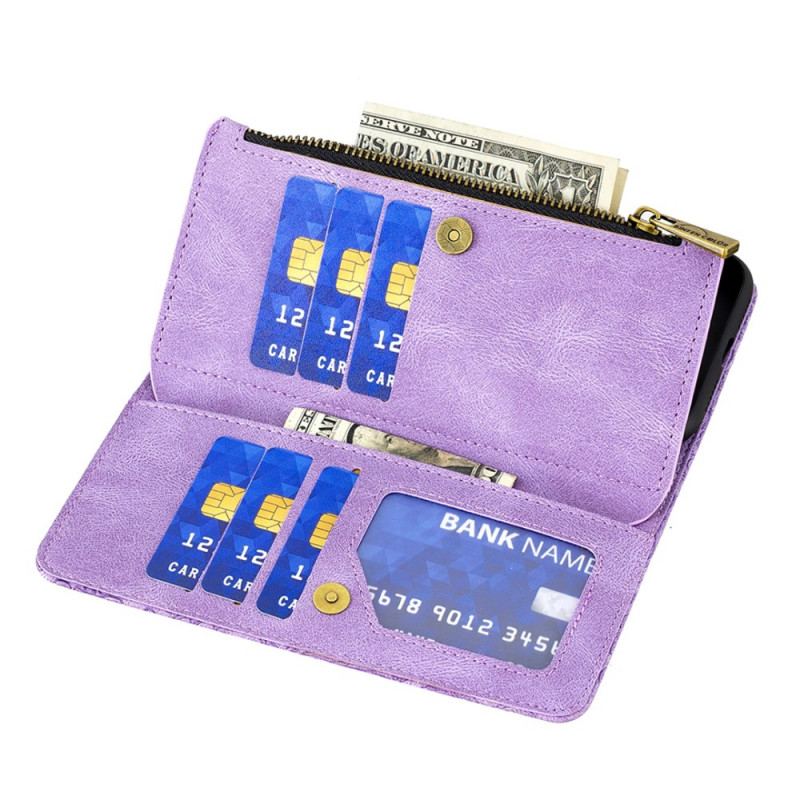 Housse Xiaomi 11 Lite 5G NE/Mi 11 Lite 4G/5G Papillon Baroque Poche Zippée