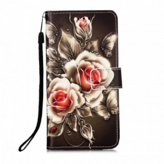 Housse Xiaomi 11 Lite 5G NE/Mi 11 Lite 4G/5G Roses Dorées