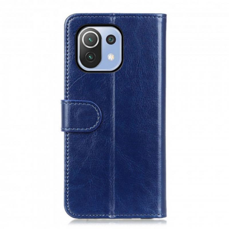 Housse Xiaomi 11 Lite 5G NE/Mi 11 Lite 4G/5G Simili Cuir Finesse